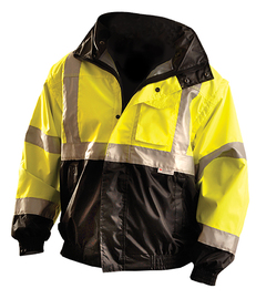 OccuNomix 5X Hi-Viz Yellow Polyester Oxford Jacket