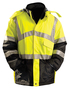 OccuNomix 2X Hi-Viz Yellow Polyester Oxford Jacket