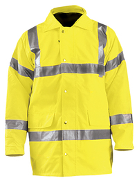 OccuNomix Medium Hi-Viz Yellow Polyester Oxford Jacket