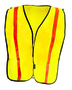 OccuNomix XL Hi-Viz Yellow Value™ Economy Lightweight Polyester Vest With Front Hook And Loop Closure