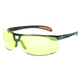 Honeywell Uvex Protege® Black Safety Glasses With Amber Anti-Fog Lens