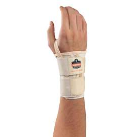 Ergodyne Medium Tan ProFlex® 4010 Elastic Wrist Support Brace