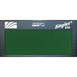 Walter Surface Technologies 2" X 4 1/4" Singles® HD Fixed Shade 2.5, 12 Auto-Darkening Welding Lens