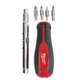 Milwaukee® 10" Black/Red/Silver Multi-Bit Driver