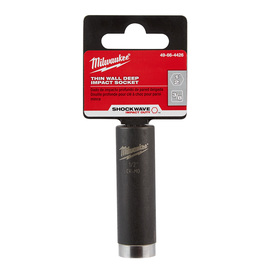 Milwaukee® 3/8" Drive X 1/2" Black SHOCKWAVE™ Socket