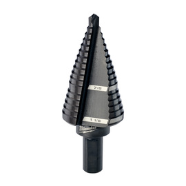 Milwaukee® 7/8" - 1 1/8" X 6" X 3/8" 3-Flat Shank Step Drill Bit