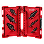 Milwaukee® 1/8" - 1" X 6" X 1/4" - 3/8" 3-Flat Shank Step Drill Bit Set