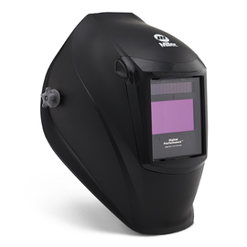 Miller® Digital Performance™ Black Welding Helmet With 7.22 sq in Variable Shades 3, 4, 5, 4-25 Auto Darkening Lens