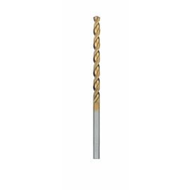 Bosch 2.875" X 9/64" X 9/64" 3-Flat Shank Titanium Nitride Coated Jobber Length Drill Bit