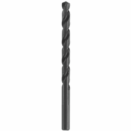 Bosch 4" X 1/4" X 1/4" 3-Flat Shank Black Oxide Coated Jobber Length Drill Bit