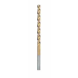 Bosch 3.125" X 5/32" X 5/32" 3-Flat Shank Titanium Nitride Coated Jobber Length Drill Bit