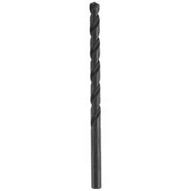 Bosch 3.5" X 3/16" X 3/16" 3-Flat Shank Black Oxide Coated Jobber Length Drill Bit