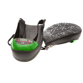 Green/Black PVC/Steel Shoe Protection