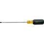 Stanley® 3/16" X 6" X 9 3/4" Chrome Plated Alloy Steel Cabinet Screwdriver With Vinyl Grip Handle