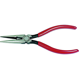 Stanley® 1 7/8" X 6 5/8" Steel Proto® Side-Cutting Needle Nose Plier With Red Plastic Dipped Handle