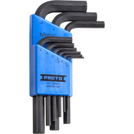 Stanley® 9 Piece Black Nickel Alloy Proto® Hex Key Set