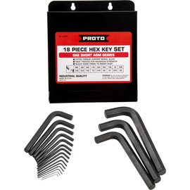 Stanley® .028" - 5/8" Proto® 18 Piece Long Hex Key Set