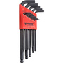 Stanley® .050" - 3/8" Black Nickel Alloy Proto® Hex Key Set