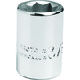 Stanley® 3/8" X 3/8" Forged Alloy Steel Proto® Torqueplus™ 8 Point Fully Polished Impact Socket