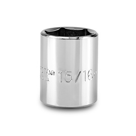 Stanley® 1/2" X 3/4" Forged Alloy Steel Proto® Torqueplus™ 6 Point Fully Polished Socket