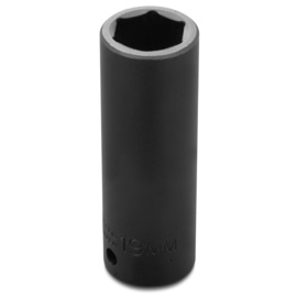 Stanley® 17mm X 1/2"Black Oxide Alloy Steel Proto® Deep Impact Socket