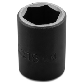 Stanley® 1/2" X 36mm Black Oxide Forged Alloy Steel Proto® Torqueplus™ 6 Point Metric Impact Socket