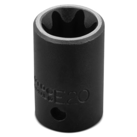 Stanley® 1/2" X 1 1/2" Black Oxide Forged Alloy Steel E20 Torx Impact Socket