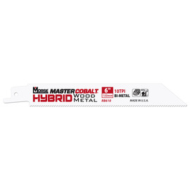 Morse® 3/4" X .050" X 6" Bi-Metal Reciprocating Saw Blade 10/14 Variable Teeth Per Inch