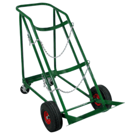 Anthony Welded Products 1 Cylinder Cart With Pneumatic Wheels And Continuous Handle