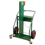 Anthony Welded Products 2 Cylinder Cart With Solid Rubber Wheels And Continuous Handle