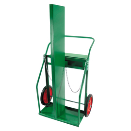 Anthony Welded Products 2 Cylinder Cart With Solid Rubber Wheels And Continuous Handle