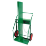 Anthony Welded Products 2 Cylinder Cart With Solid Rubber Wheels And Continuous Handle