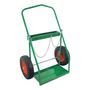 Anthony Welded Products 2 Cylinder Cart With Flat Free Wheels And Ergonomic Handle