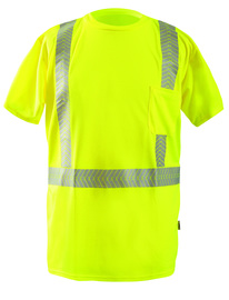 OccuNomix Medium Hi-Viz Yellow Polyester T-Shirt