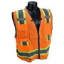Radians 3X Hi-Viz Orange And Hi-Viz Green RADWEAR® Polyester/Mesh Heavy Duty Vest