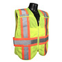 Radians 3X - 5X Hi-Viz Green And Hi-Viz Orange RADWEAR® Polyester/Mesh Vest