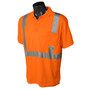 Radians Large Hi-Viz Orange RADWEAR®/Birdseye™ Max-Dri™ Moisture Wicking Polyester Mesh T-Shirt