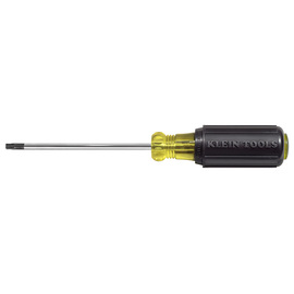 Klein Tools 8 5/16" Silver/Yellow/Black Chrome Plated Steel Cushion-Grip/Torx® Screwdriver