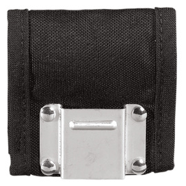 Klein Tools 3 3/4'' X 4 1/8'' Black Cordura® Nylon PowerLine® Tape Measure Holder With 2 1/4" Tunnel Belt