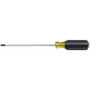 Klein Tools 11" Silver/Yellow/Black Steel Cushion-Grip Screwdriver