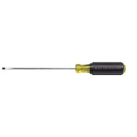 Klein Tools 6 3/4" Silver/Yellow/Black Steel Cushion-Grip Screwdriver