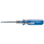 Klein Tools 7 1/8" Blue/Silver Steel Triple Tap