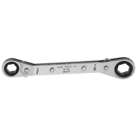 Klein Tools 5 1/2" X 3/8" X 7/16" Silver Chrome Plated Steel Wrench