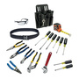 Klein Tools 5/16" - 1/4" Silver/Yellow/Black/Red Steel Journeyman®/Rapi-Driv®/Klein-Kurve® Tool Set