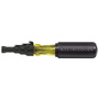 Klein Tools 7 1/2" Silver/Yellow/Black Steel Screwdriver