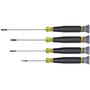 Klein Tools Silver/Yellow/Black Steel Screwdriver Set