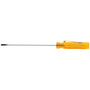 Klein Tools 6 7/16" Yellow Steel Screwdriver With Plastic Handle