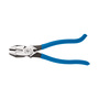 Klein Tools 9 3/8" Blue Steel Plier