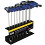 Klein Tools 6" Yellow/Black/Blue Steel Journeyman® Hex Key Set