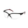 Lincoln Electric® Finish Line™ Black And Red Safety Glasses With Clear Anti-Fog Lens